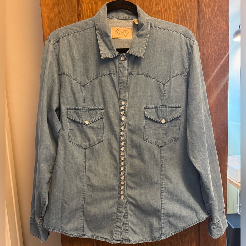 Scully Pearl Snap Western Shirt